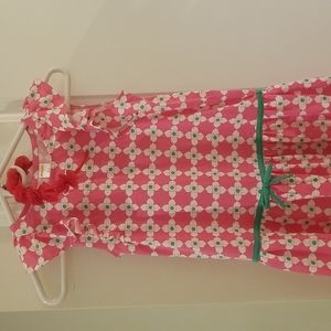 Gymboree pink floral dress with hairband.  Bundle for discounts.